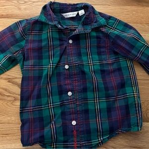 EUC Janie and Jack boys 3T button down shirt